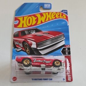 Hot Wheels Car - '71 Mustang Funny Car - Mustang 60